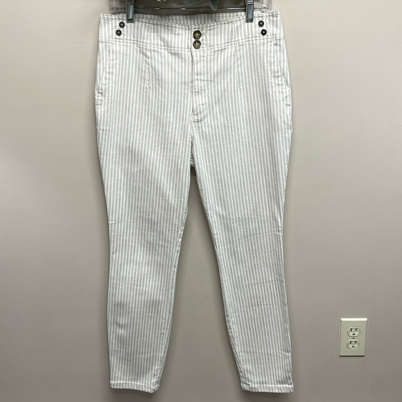 NWOT Pilcro and the Letterpress by Anthropologie High Rise Skinny Jeans 30 - Picture 1 of 16